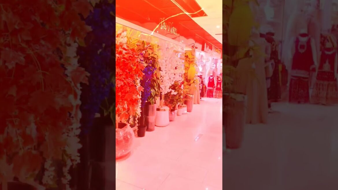 gul tijara shopping mall decorations items sales |#trendingshorts  #viralvideo