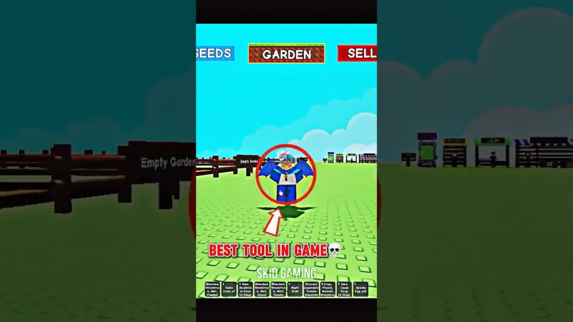 We can FLY on Grow a Garden Now💀#growagarden #fypシ #shorts #viral