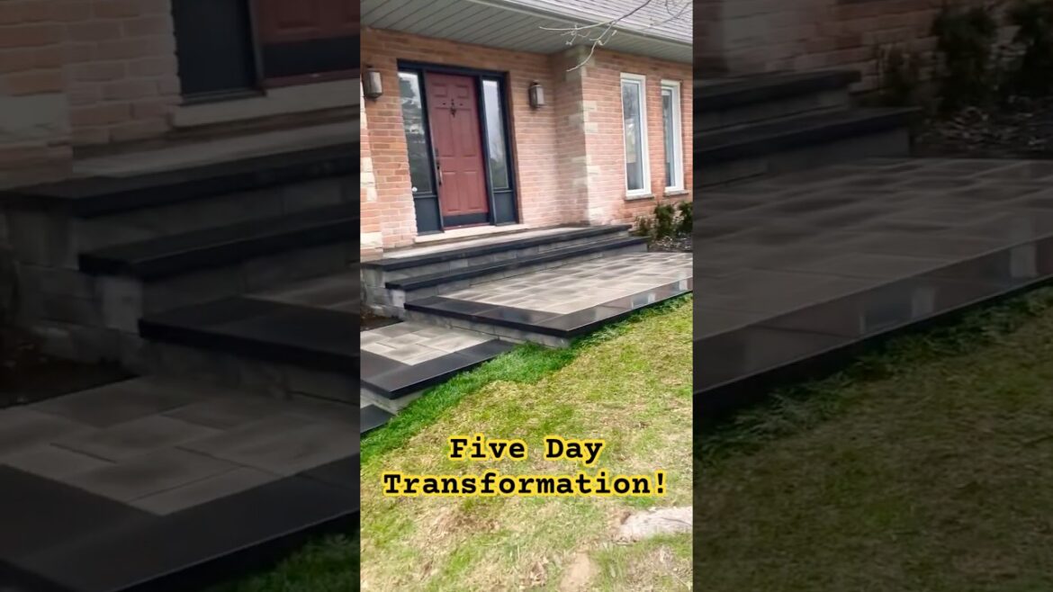 Front yard transformation #landscaping #hardscaping #frontyarddesign #burlington #transformation Front yard transformation #landscaping #hardscaping #frontyarddesign #burlington #transformation
