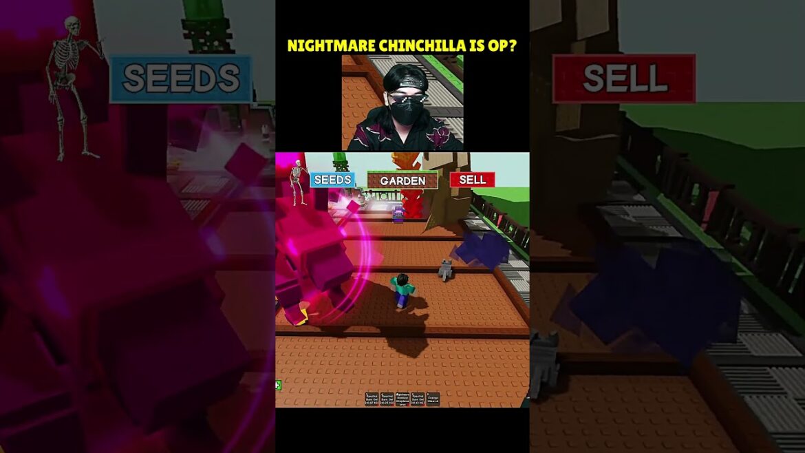 Nightmare Chinchilla is OP at New Update Grow a Garden 😱