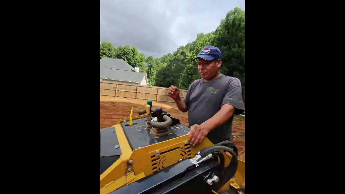 My employee Mario learning the machine! #business #construction #hardscaper #landscaping #backyard My employee Mario learning the machine! #business #construction #hardscaper #landscaping #backyard