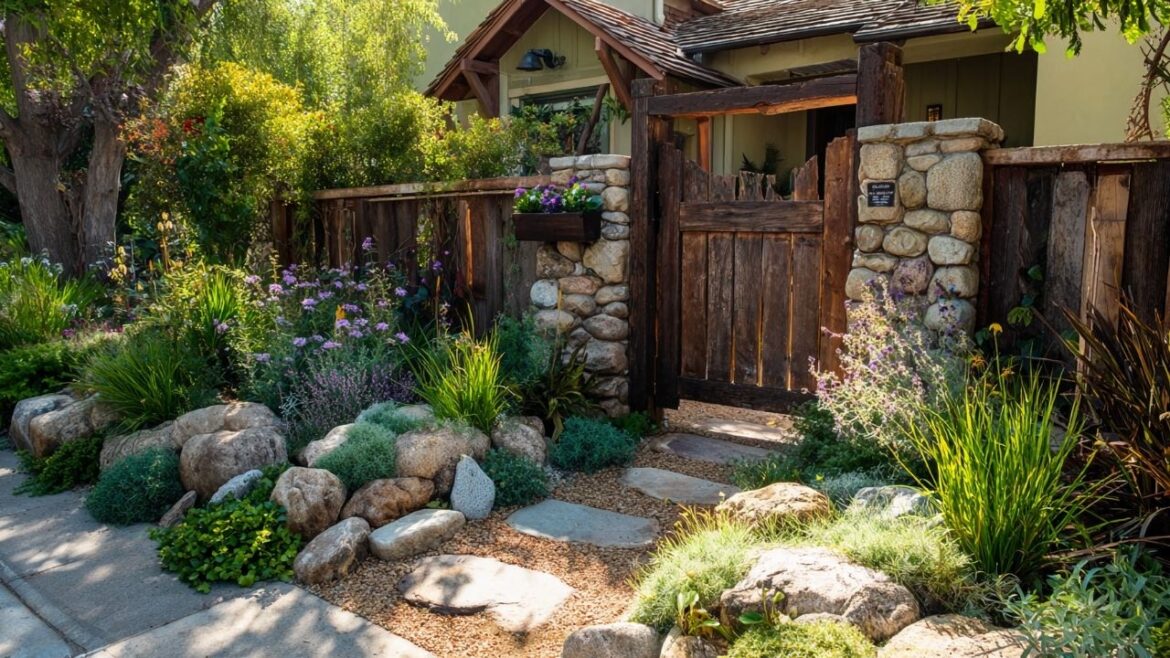 Designing Vintage Rustic Gardens for Small Front Yard Designing Vintage Rustic Gardens for Small Front Yard
