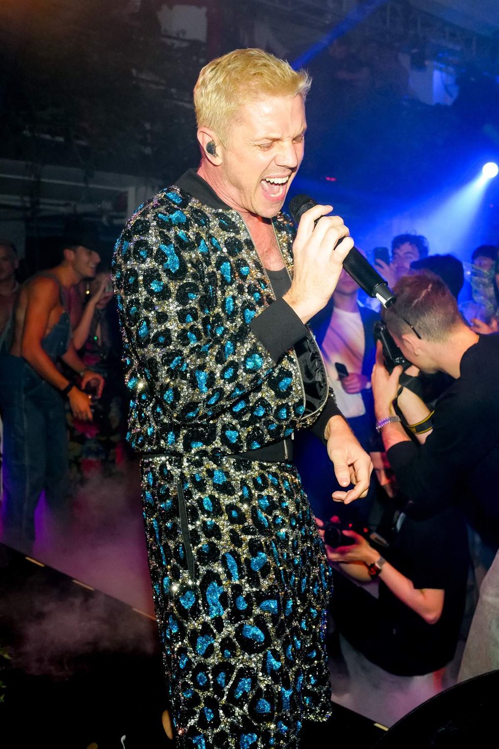 Photo gallery of the 2025 Grindr Pleasure Ball in NYC with theme Garden of Otherworldly Delights