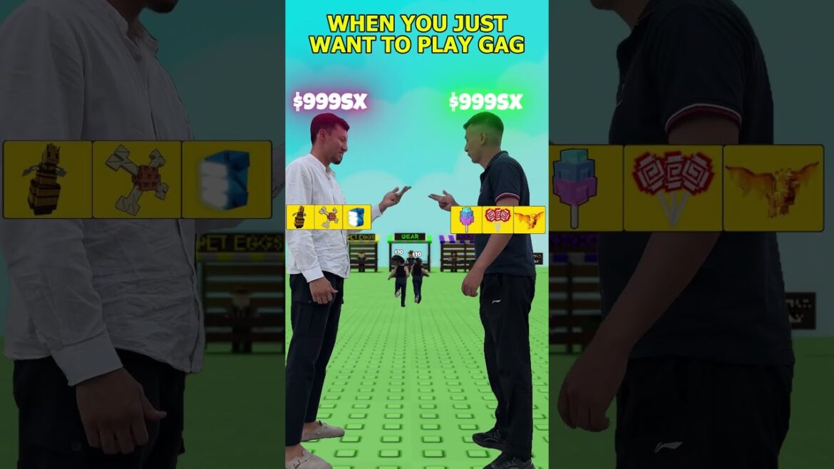 Just want to play Grow a Garden