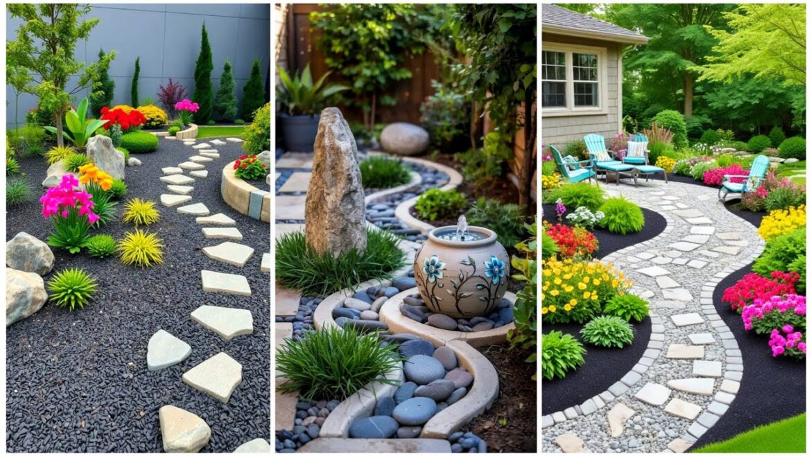 80+ Astonishing Front Yard Landscaping and Pebbles stone Ideas for Stunning Curb Appeal 80+ Astonishing Front Yard Landscaping and Pebbles stone Ideas for Stunning Curb Appeal