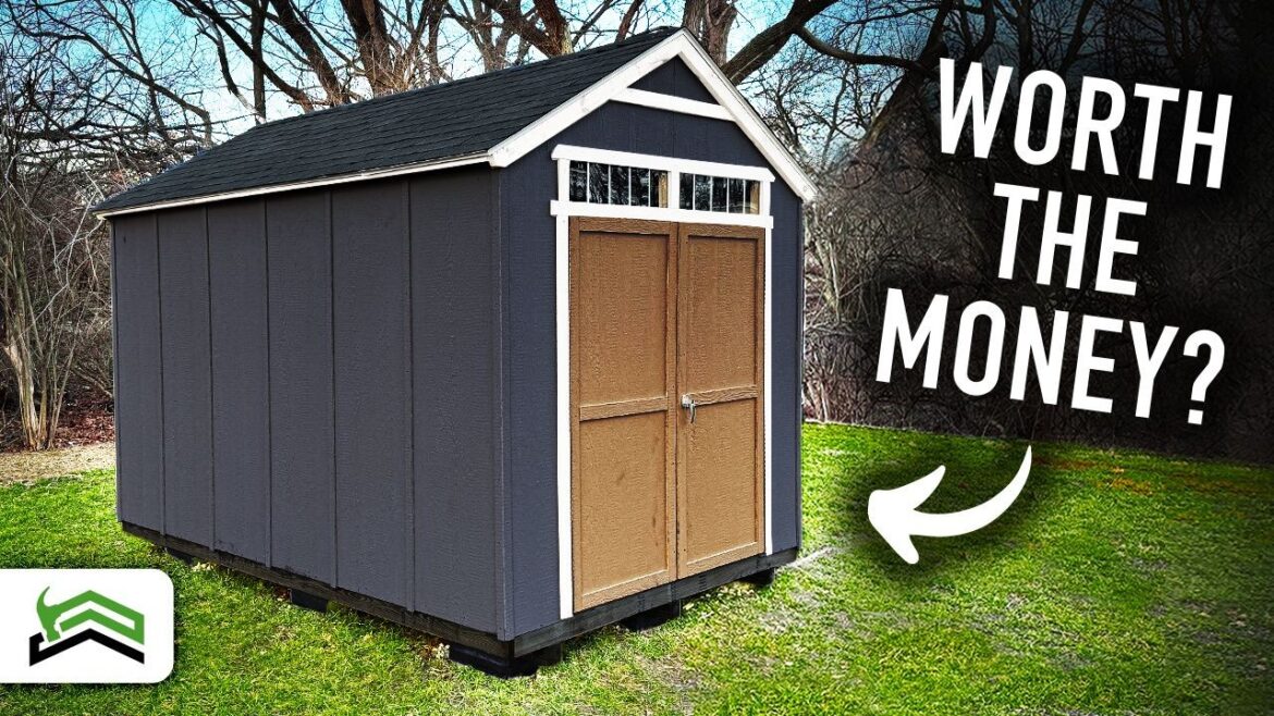 Full Shed Kit Build | 8 ft x 12 ft DIY Storage Shed Full Shed Kit Build | 8 ft x 12 ft DIY Storage Shed