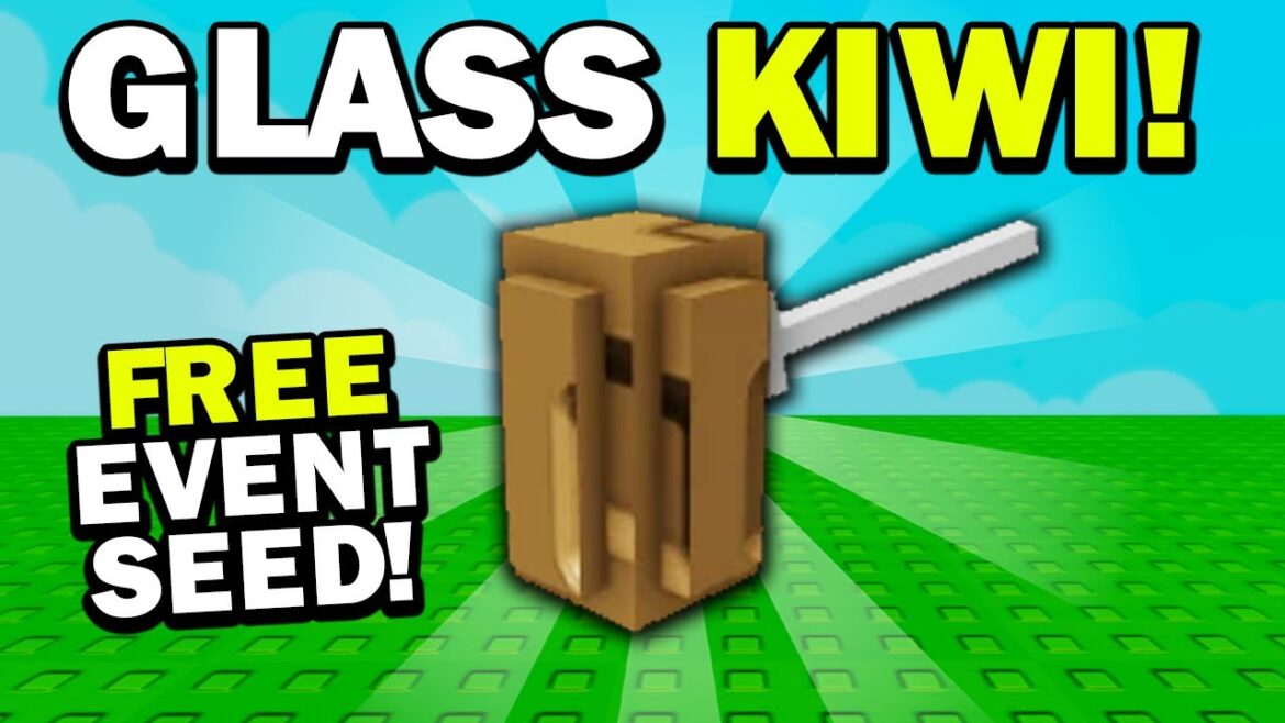 FREE EVENT SEED!! (Glass Kiwi) in Grow a Garden ROBLOX FREE EVENT SEED!! (Glass Kiwi) in Grow a Garden ROBLOX
