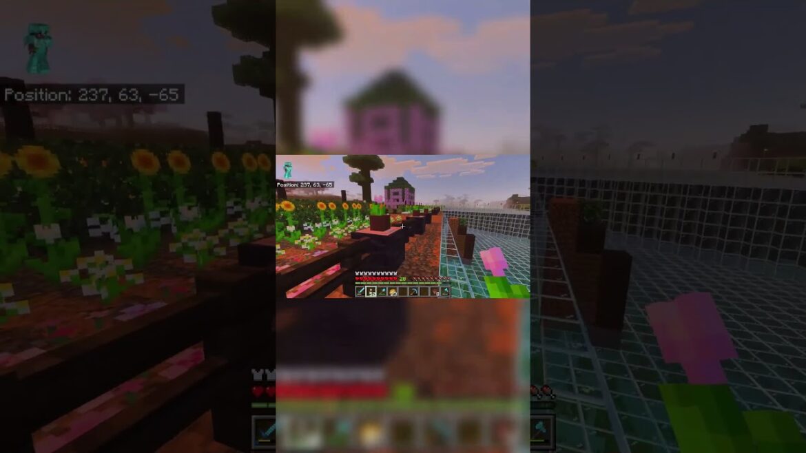 Decorating My Dream Garden in Minecraft 🍃✨ Decorating My Dream Garden in Minecraft 🍃✨