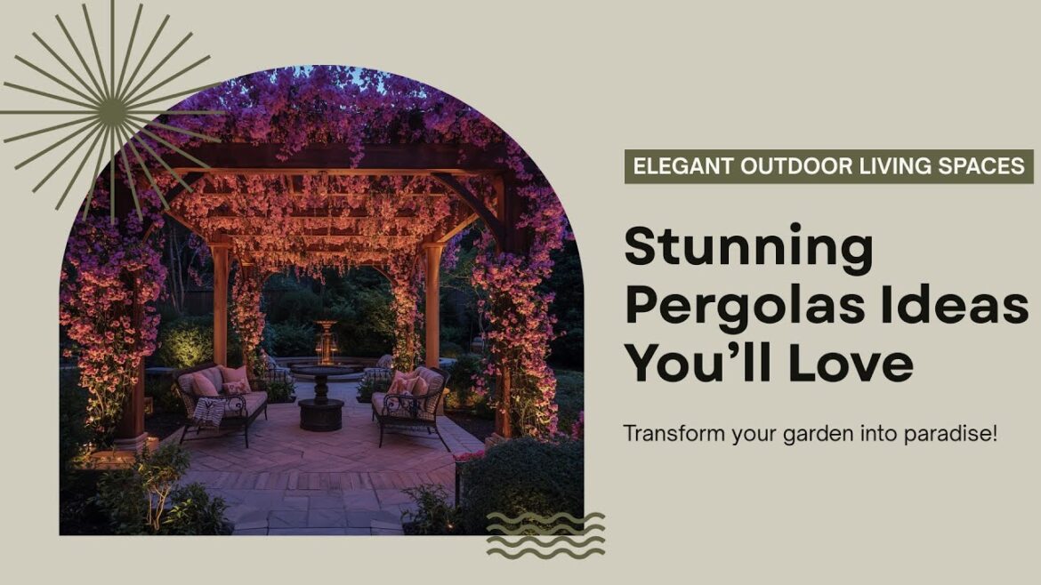 20+ Stunning Pergola Garden Ideas to Transform Your Backyard | Best Pergola Designs 2025 20+ Stunning Pergola Garden Ideas to Transform Your Backyard | Best Pergola Designs 2025