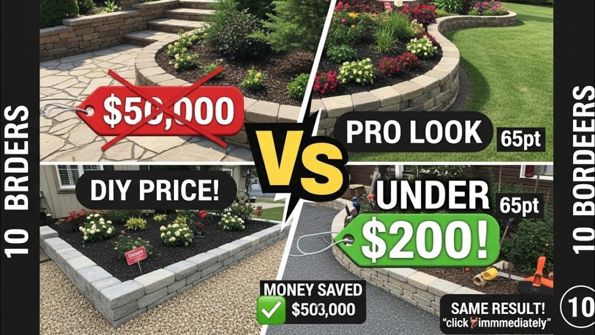 10 Easy DIY Edging and Garden Border Ideas That Make Any Backyard Look Expensive #5 Feels Like Magic 10 Easy DIY Edging and Garden Border Ideas That Make Any Backyard Look Expensive #5 Feels Like Magic