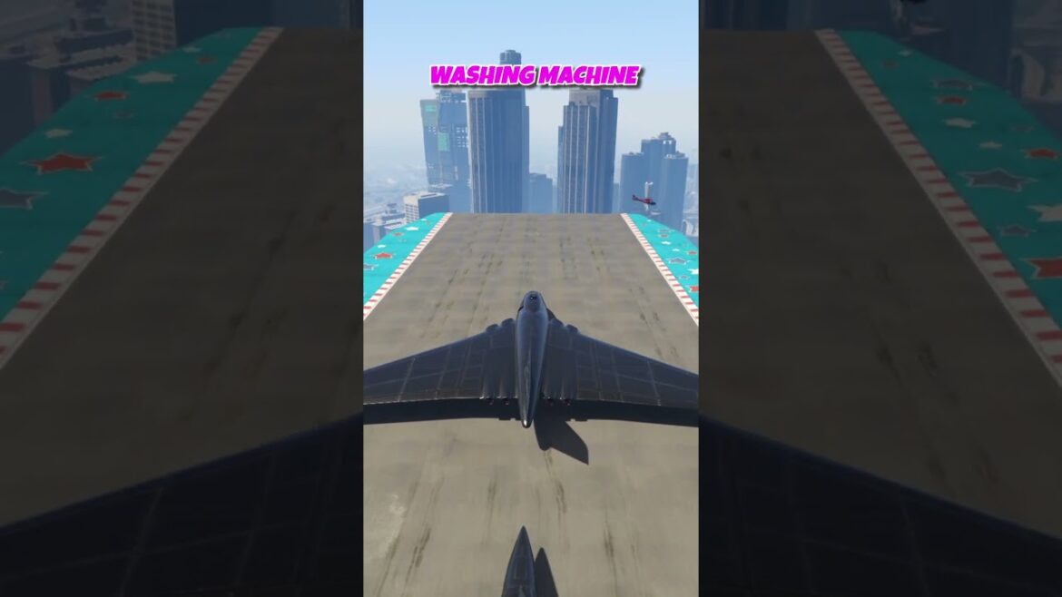 What is the biggest plane that can fly between two buildings in GTA 5?