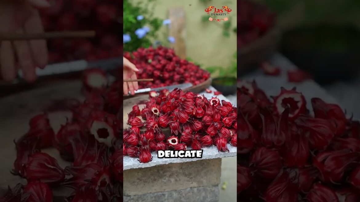 Chinese Turn Flowers into a Sweet and Sour Snack