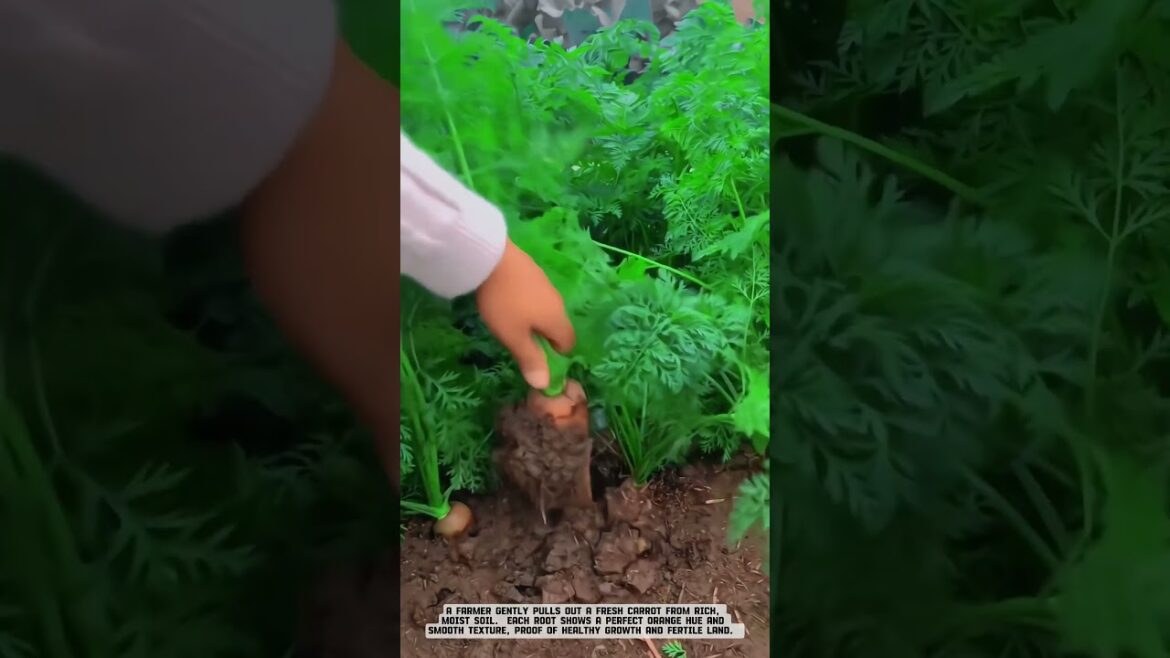 Small-Scale Farming: Harvesting Carrots Manually #smartfarming #gardeningtips Small-Scale Farming: Harvesting Carrots Manually #smartfarming #gardeningtips