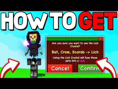 How To Get LICH PET & USE LICH CRYSTAL in Grow A Garden! Roblox How To Get LICH PET & USE LICH CRYSTAL in Grow A Garden! Roblox