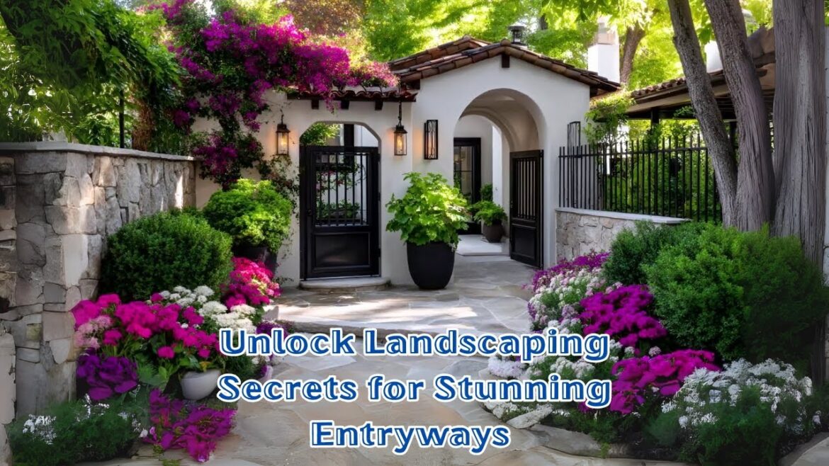 Unlock Landscaping Secrets for Stunning Entryways | Small Front Yard Gardens, Arches & Gates Unlock Landscaping Secrets for Stunning Entryways | Small Front Yard Gardens, Arches & Gates