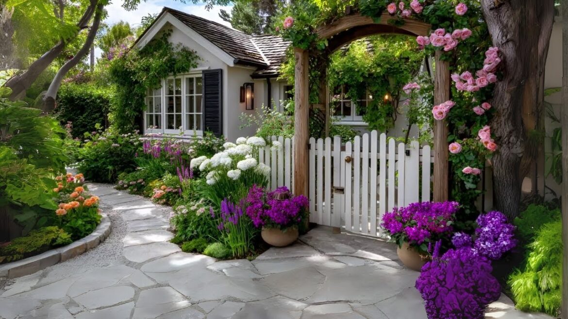 Landscaping Magic: 10 Stunning Small Front Yard Entryway Ideas with Elegant Gates & Arches Landscaping Magic: 10 Stunning Small Front Yard Entryway Ideas with Elegant Gates & Arches