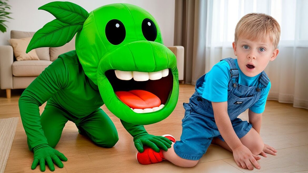 Oliver and the Hungry Plant