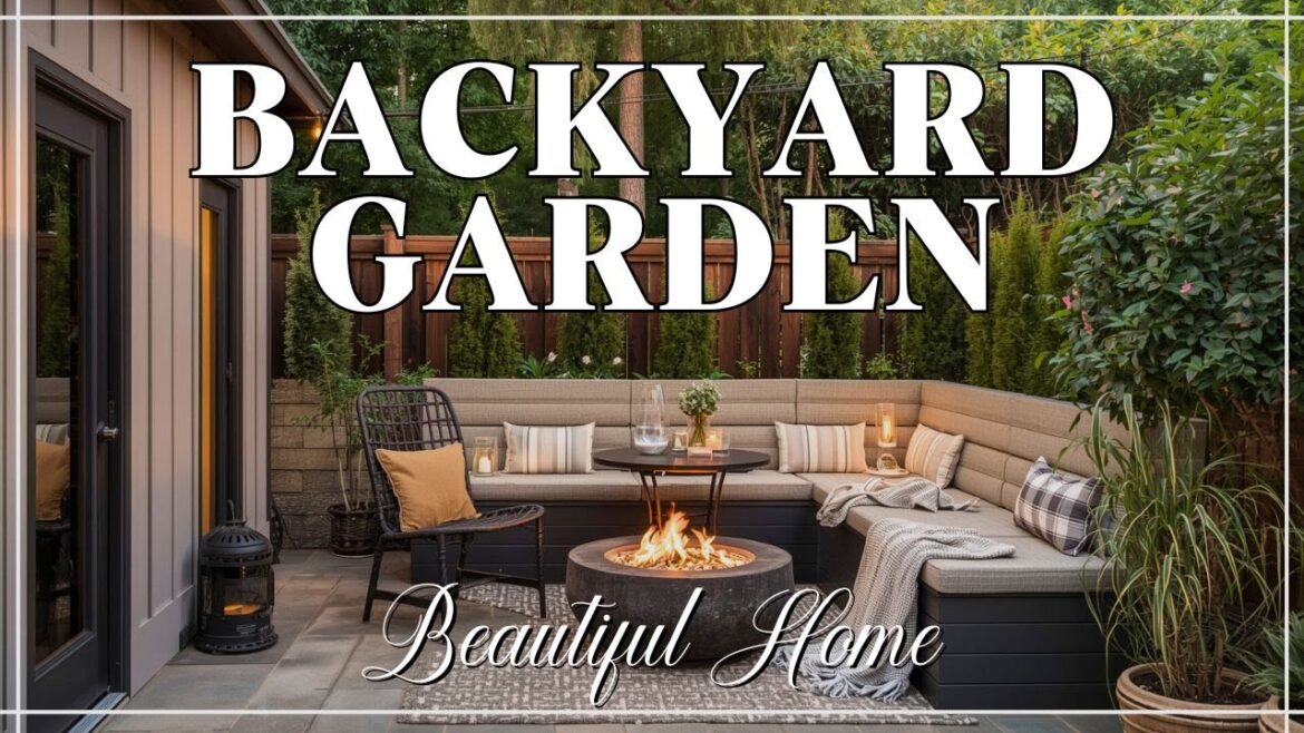 Easy and Inspiring Small Backyard Garden Ideas to Try | Modern Outdoor Design 2025