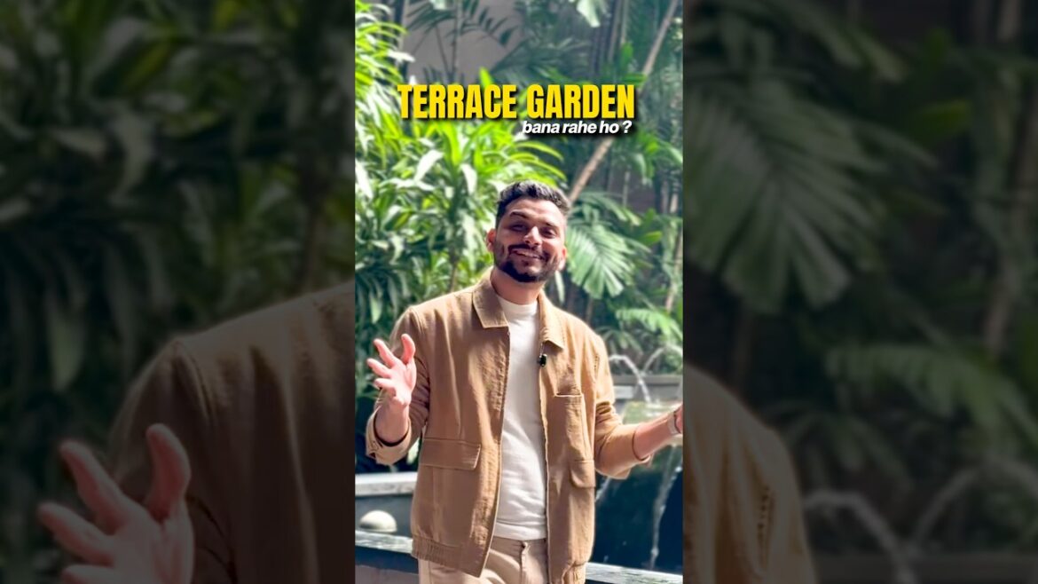 Terrace garden l Terrace design l Terrace design ideas l Terrace decoration ideas By #houmeindia