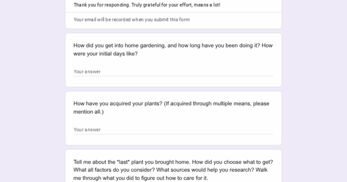 Building something interesting for Houseplants