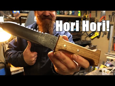 Making a Hori Hori – Japanese gardening trowel Making a Hori Hori - Japanese gardening trowel