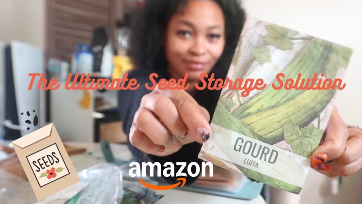 The Ultimate Seed Storage Solution (Amazon Find!) | Garden Organization Tips The Ultimate Seed Storage Solution (Amazon Find!) | Garden Organization Tips