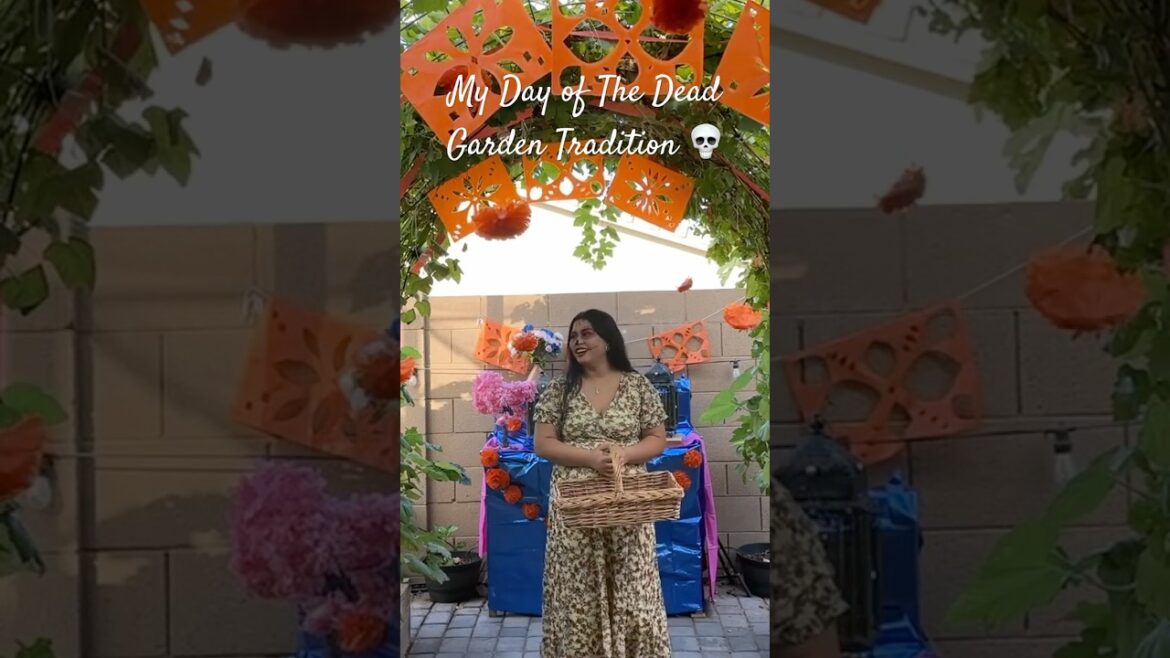 Harvesting ingredients grown in the garden inspired by Her. #dayofthedead #diademuertos Harvesting ingredients grown in the garden inspired by Her. #dayofthedead #diademuertos