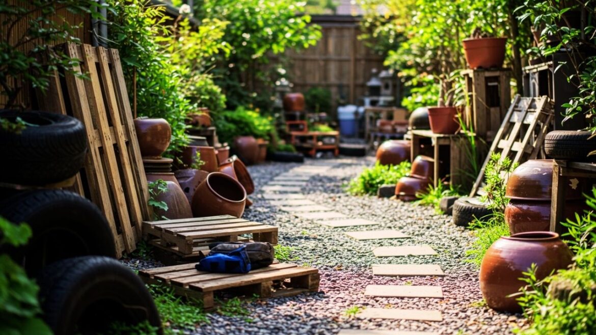 12 Upcycled Japanese Garden Ideas  | Turn Trash into Tranquility! 12 Upcycled Japanese Garden Ideas  | Turn Trash into Tranquility!