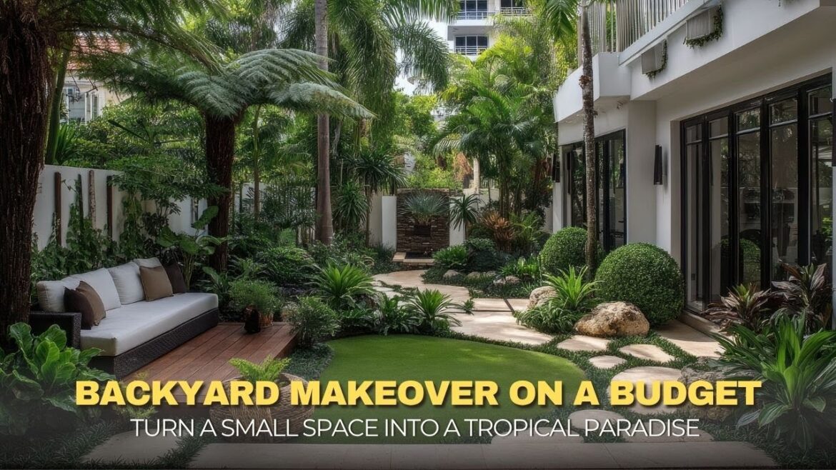 Backyard Upgrade on a Budget Small Tropical Minimalist Garden Ideas 2026