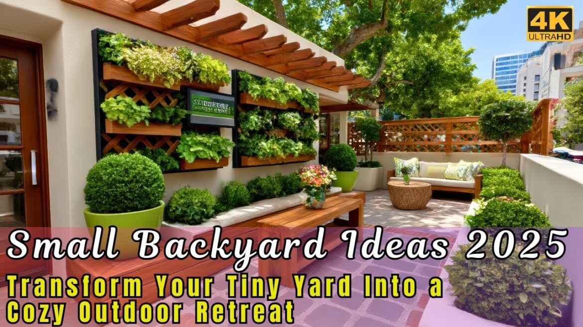Small Backyard Ideas 2025: Transform Your Tiny Yard Into a Cozy Outdoor Retreat Small Backyard Ideas 2025: Transform Your Tiny Yard Into a Cozy Outdoor Retreat