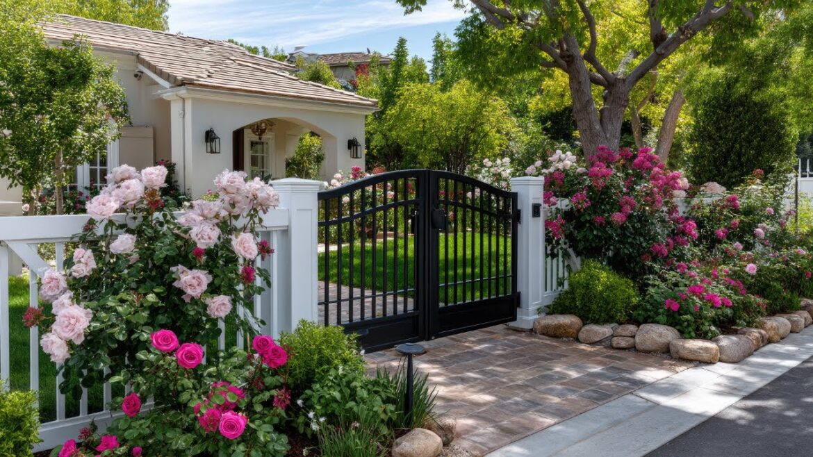 Enchanting Garden Walkway | Inspiring Small Front Yard Entryway Arches & Gate Ideas Enchanting Garden Walkway | Inspiring Small Front Yard Entryway Arches & Gate Ideas