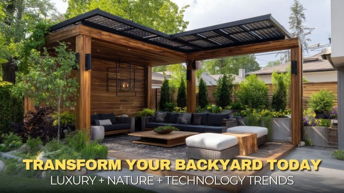 Ultimate Courtyard & Backyard Trends Luxury, Nature & Technology 2025