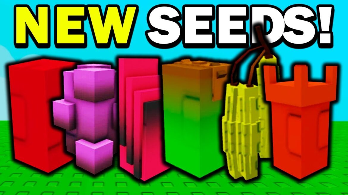 NEW UPDATE SEEDS & ITEMS!! in Grow a Garden ROBLOX NEW UPDATE SEEDS & ITEMS!! in Grow a Garden ROBLOX