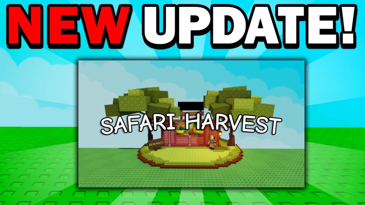 NEW SAFARI HARVEST UPDATE!! in Grow a Garden ROBLOX NEW SAFARI HARVEST UPDATE!! in Grow a Garden ROBLOX