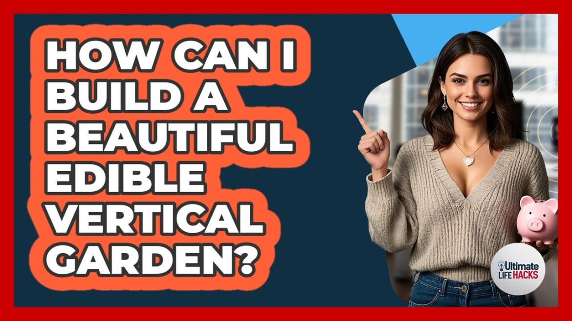 How Can I Build A Beautiful Edible Vertical Garden? - Ultimate Life Hacks