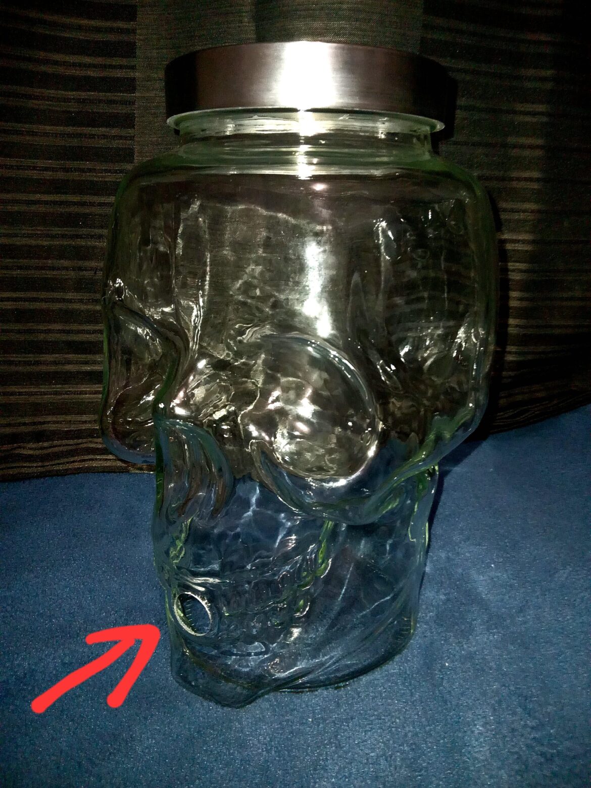 Skull jar