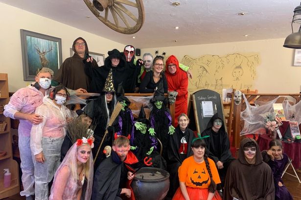 Halloween at Merry Harriers Garden Centre