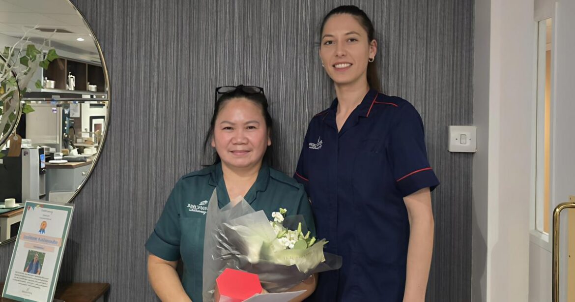 Hilton Park Care Home staff recognised for long service Hilton Park Care Home staff recognised for long service