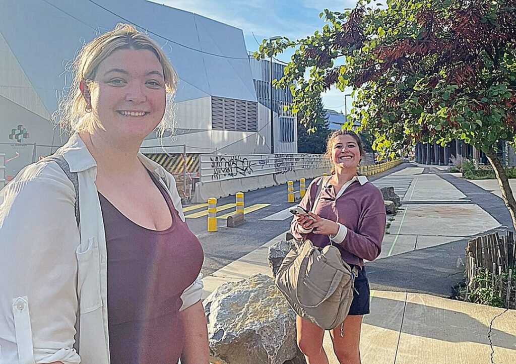 South Dakota State University seniors Miranda Peck of Glenville, New York, and Autumn Gross of Huron represented SDSU&rsquo;s landscape architecture program at the International Federation of Landscape Architects Global Studio Program in Nantes, France, held Sept. 4-10.