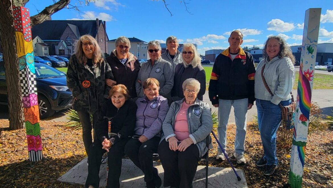 BATAVIA/Local artists create Peace Poles to replace dead trees in Peace Garden Memory Walk behind the Courthouse – Video News Service