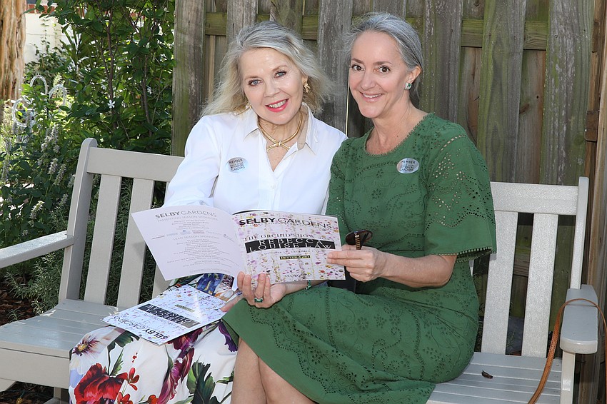 Maureen Phifer and Kate Fisher read the artist's bio.