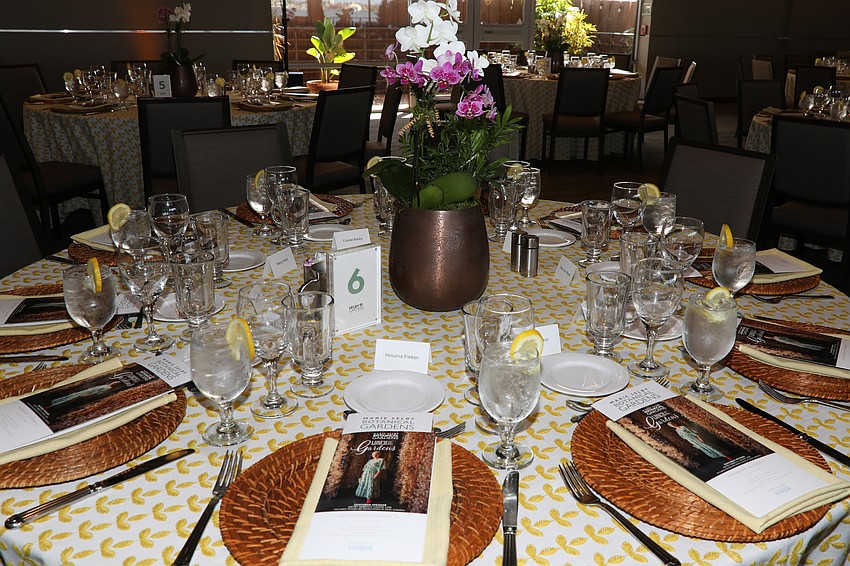 The annual Fall Lunch in the Gardens was held at Marie Selby Botanical Gardens on Oct. 22.
