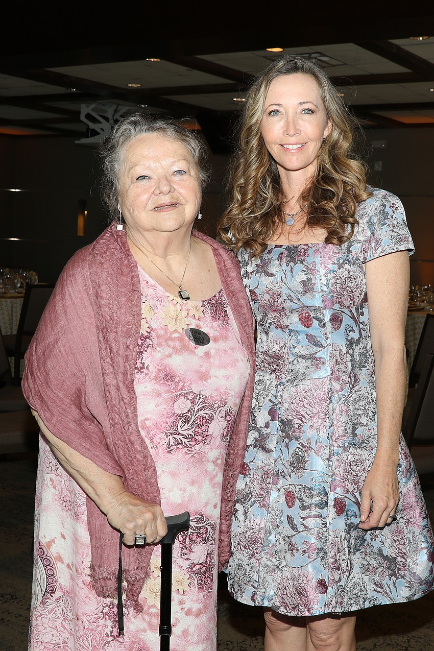 Dear friends Eva Brozova and Elizabeth Owen.