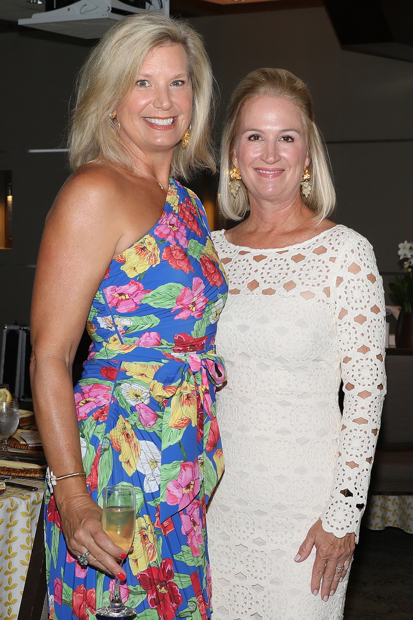 Amanda Morris and co-chair Katie Hollingsworth.