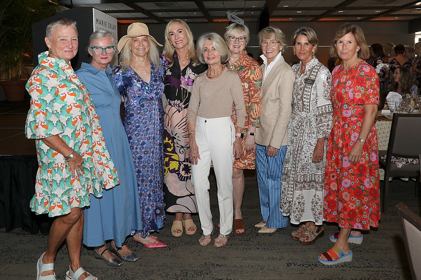 Elizabeth Kalban, Louise Converse, Lisa Merrill, Scotty Hamilton, Marjorie Floyd, Caroline Amory, Audrey Robbins and Carol Lackey