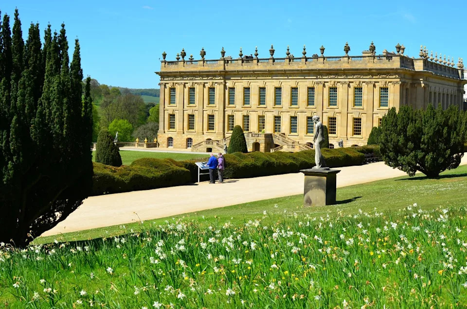 Designed landscapes such as Chatsworth draw in visitors from around the world (Alamy/PA)