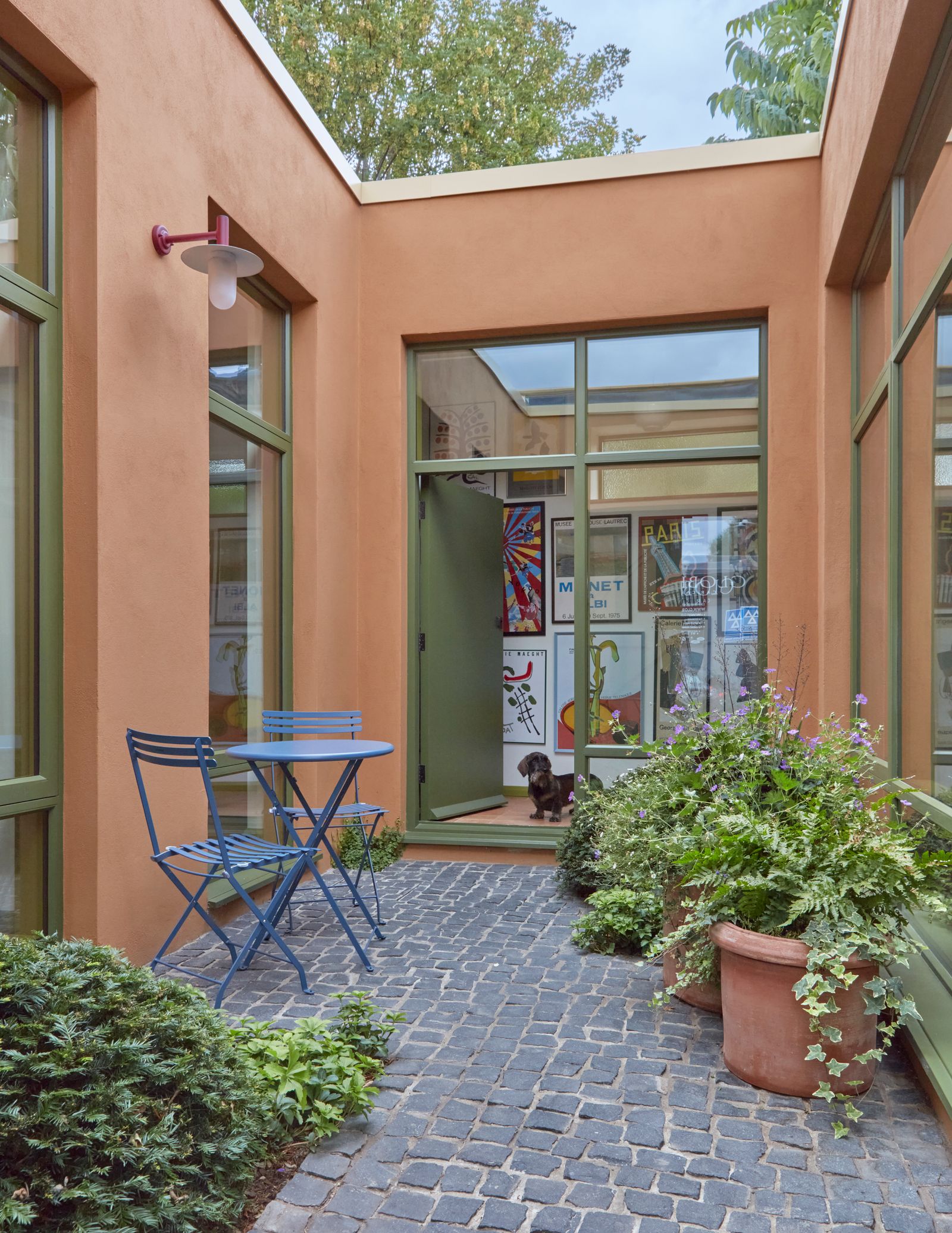 Brandon's studio in Camden.