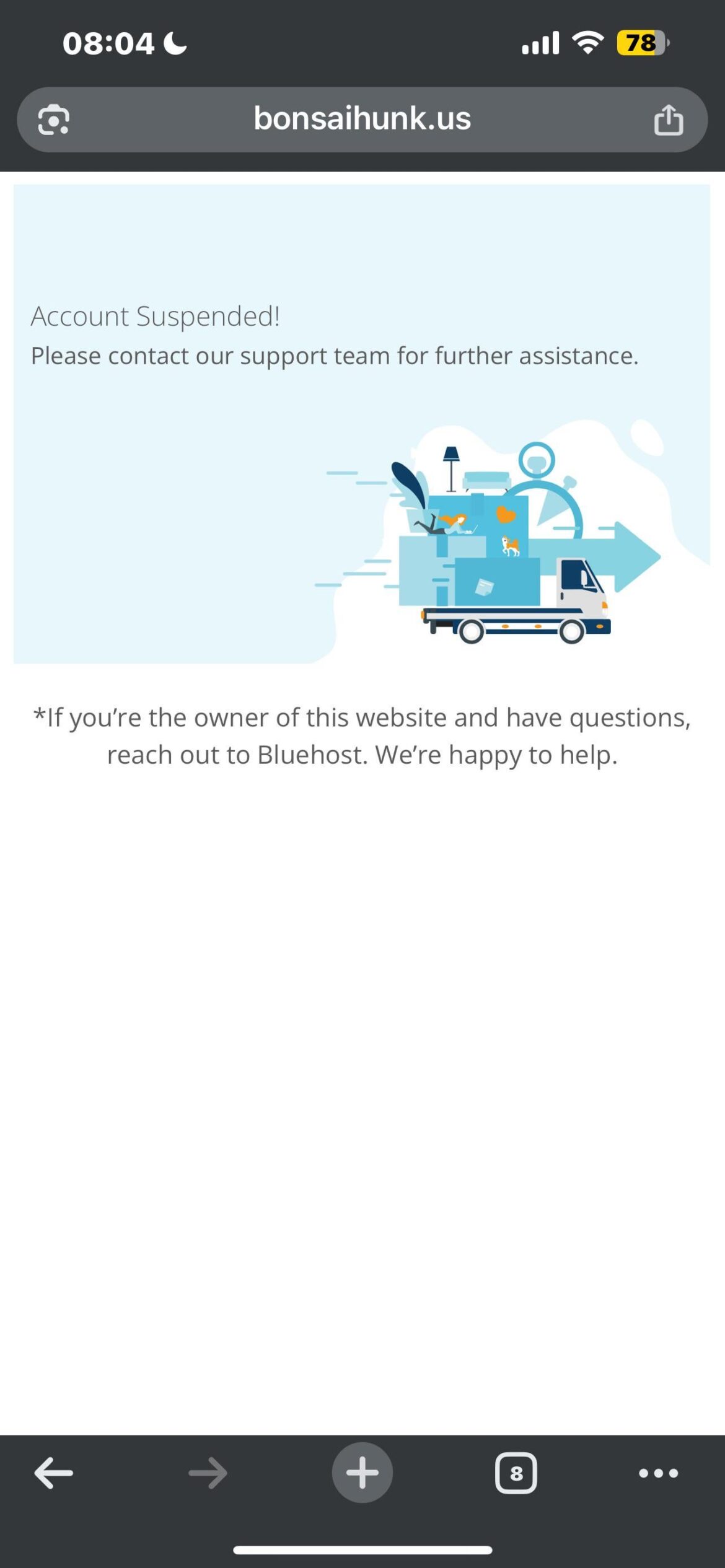 Bonsaihunk, the late Jerry Meislik’s website, taken down