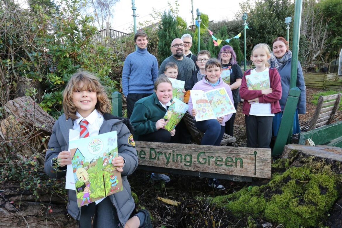 Young gardeners publish their own comic inspired by a Greenock community garden Greenock Telegraph