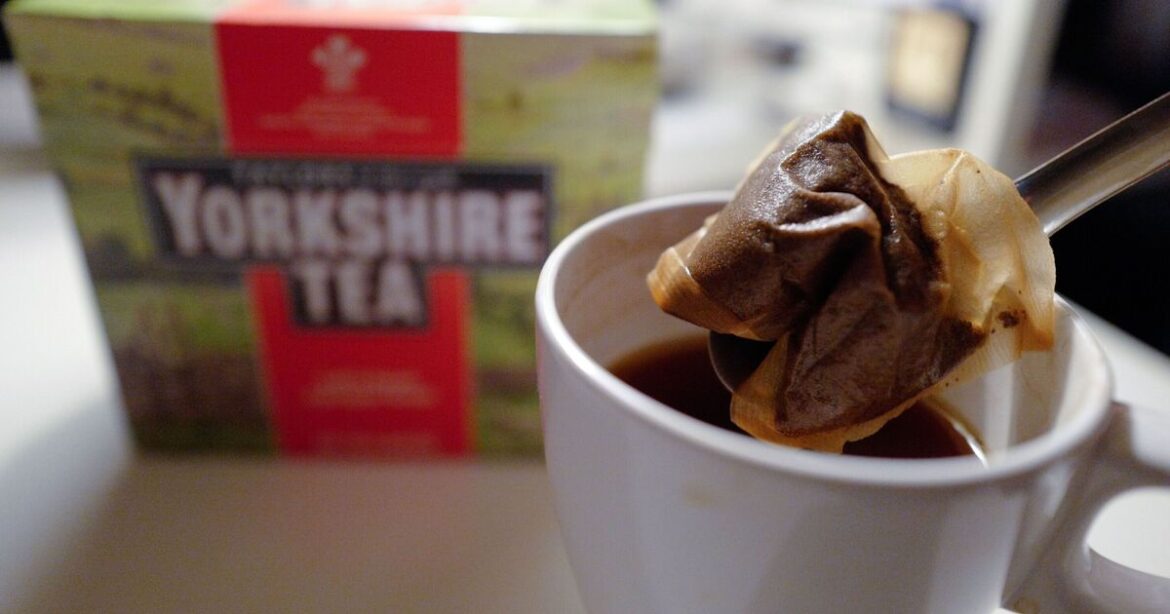 Gardeners urged to put torn up teabags in garden